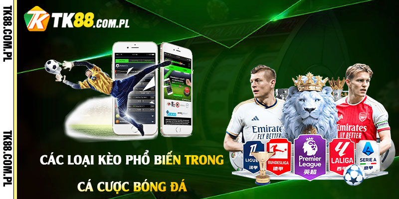 Các Loại Kèo Phổ Biến Trong Cá Cược Bóng Đá